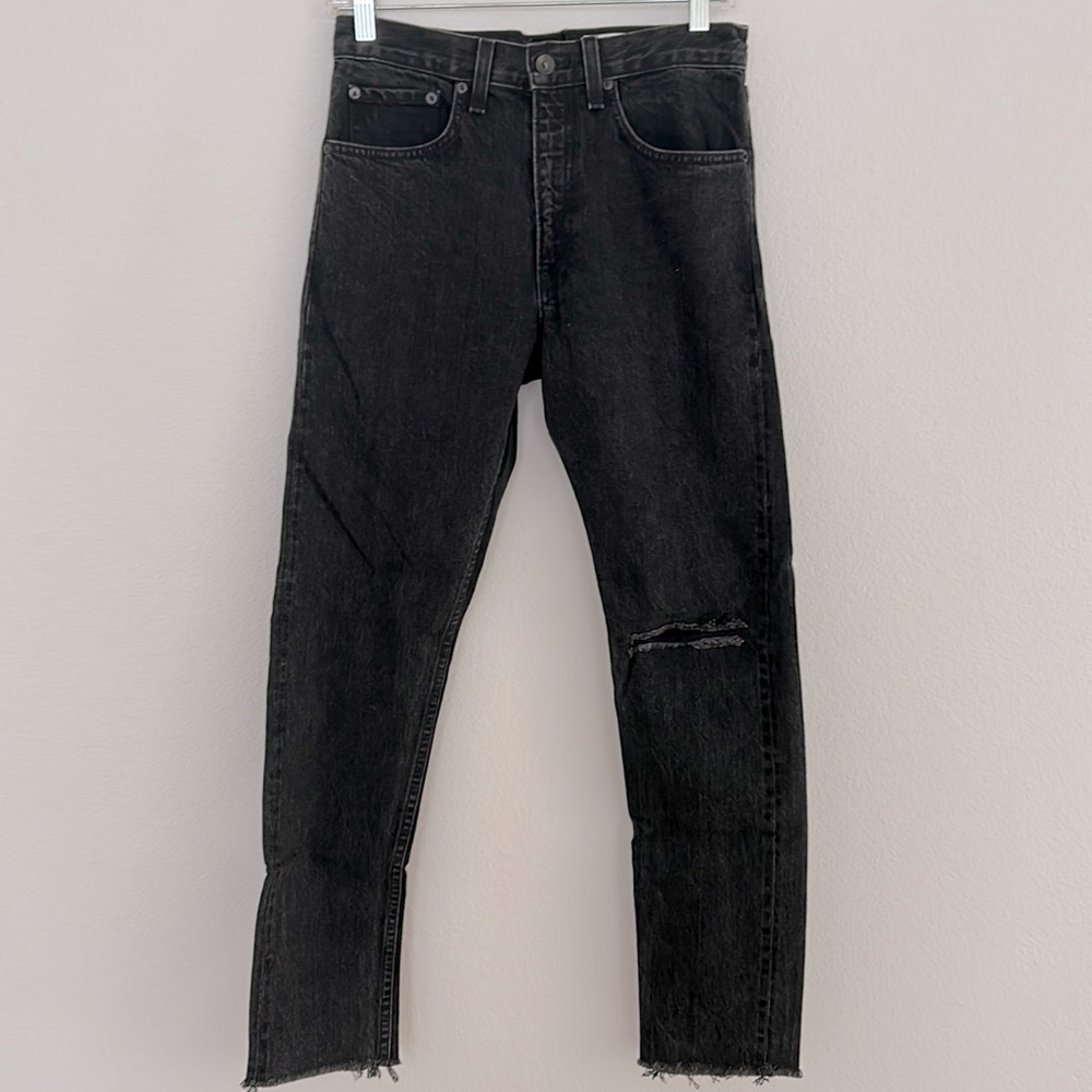 NWOT Rag & Bone Black Jeans, Size 27.